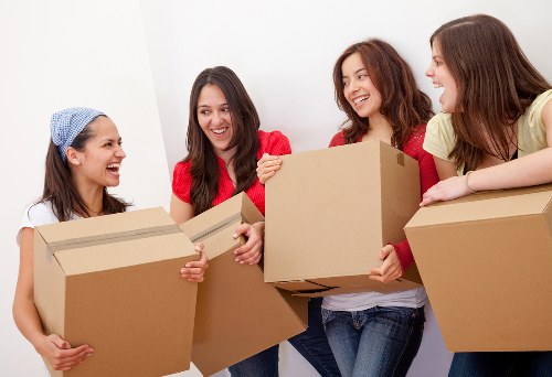 Man and van removals service for a home move in Norbury