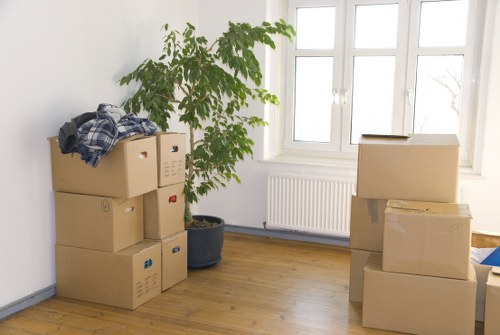 Van service loading furniture for a Norbury collection