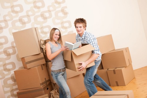 Careful furniture handling during a South London house relocation